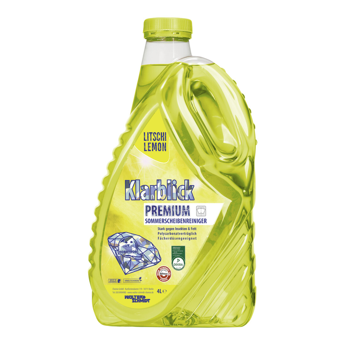 Robbyrob Scheibenreiniger 4L Litschi Lemon Premium