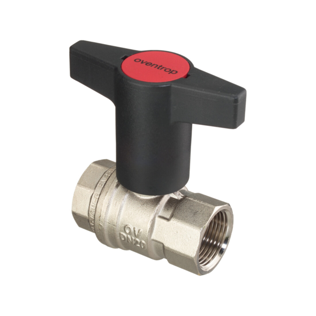 Robinet à boisseau sphérique OV avec KnGr a KS rallongé. DN 32 1 1/4 IG