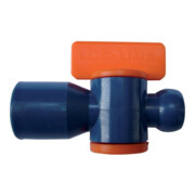 Robinet d'arrêt taille 1/2 po. avec taraudage sachet avec 2 un. LOC-LINE