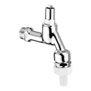 Robinet de vidange Schell pour clé à douille 1/2 chromé-1
