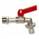 Robinet d'écoulement à bille GARDENA, avec filetage de 33,3 mm (G 1) / pour tuyaux de 19 mm (3/4")