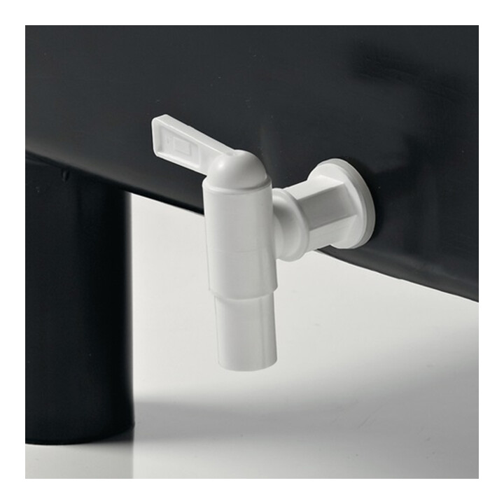 Robinet d'écoulement plastique blanc 19,05 (¾po.) mm