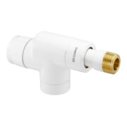 Robinet thermostatique OV E 1/2 Robinet axial blanc laqué époxy-1