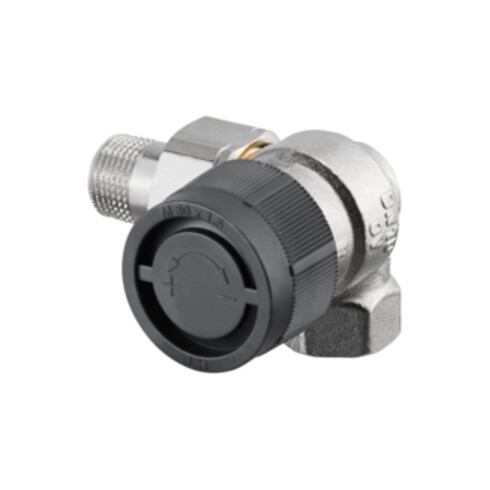 Robinet thermostatique OVENTROP série A DN15, R 1/2, PN10, coudé à angle droit
