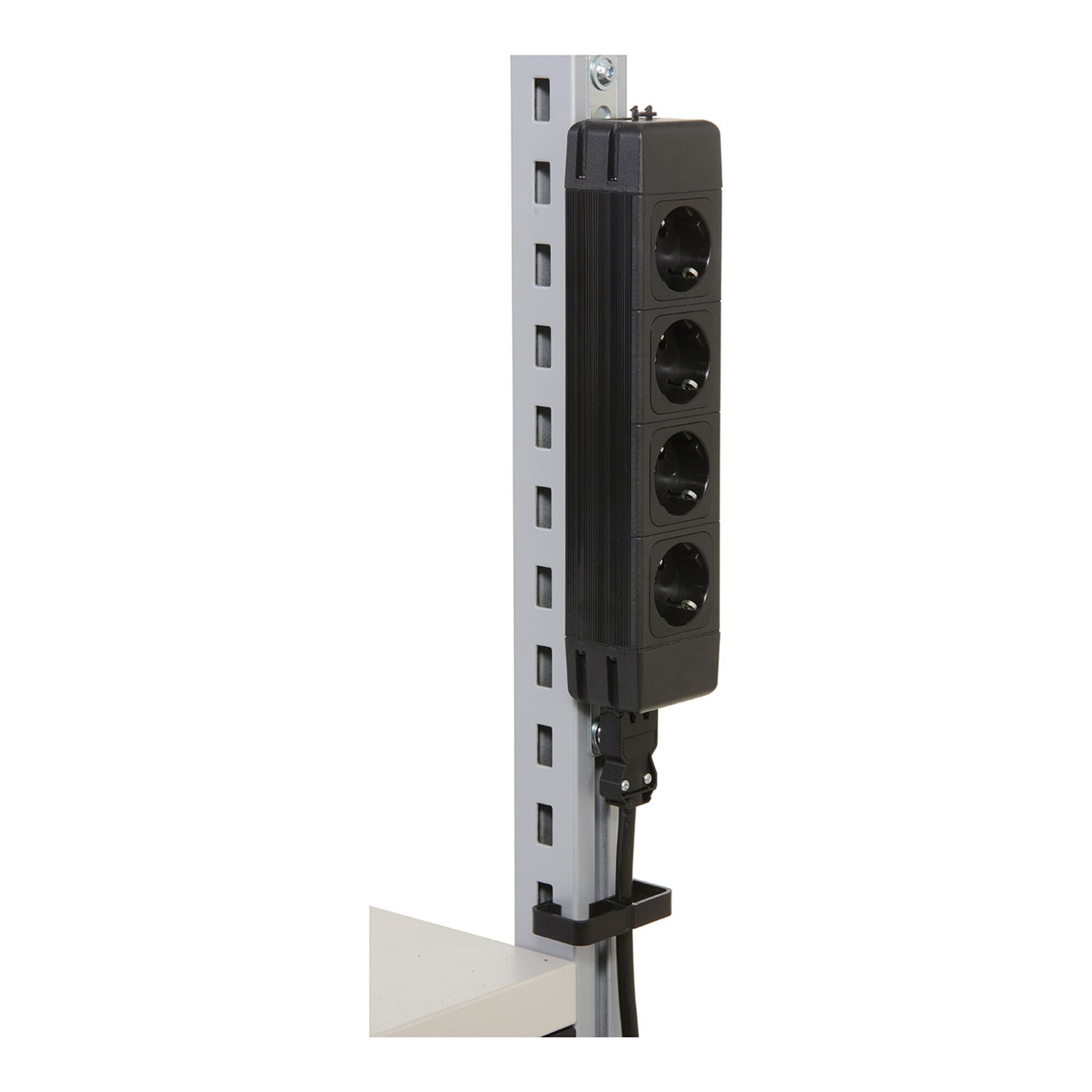 Rocholz 4-fach Steckdose SYSTEM 2000 61x45x304 mm