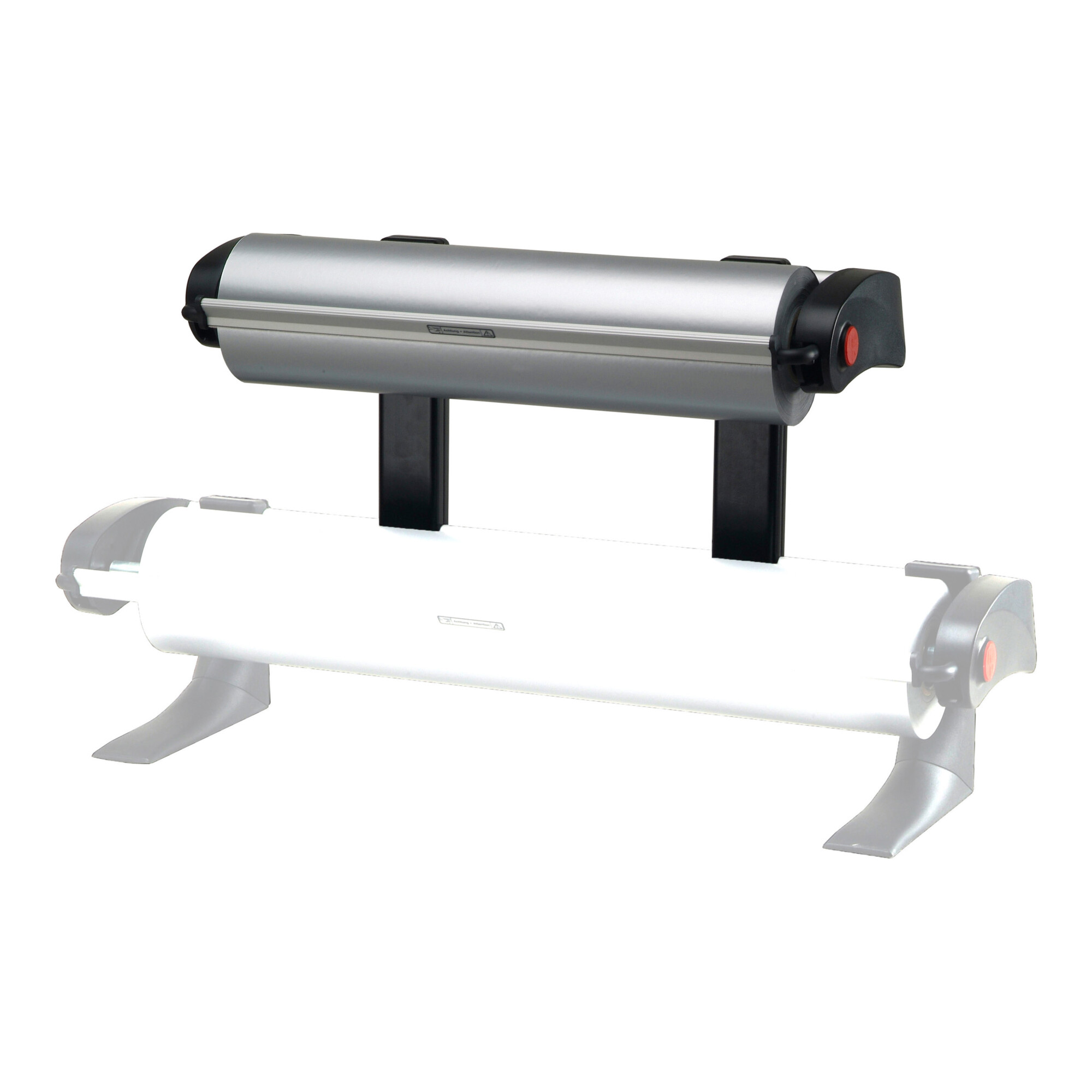 Rocholz Aufsatzabroller VARIO Rollenbreite 75 cm gezahnte Abreißschiene