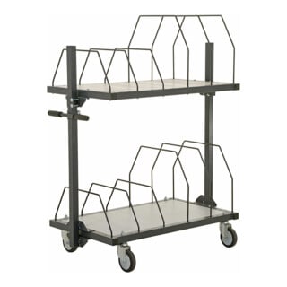 Rocholz Kartonmagazin SYSTEM 2000 fahrbar 1015x600x1260 mm