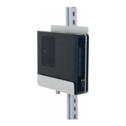 Rocholz Mini-PC Halterung SYSTEM FLEX BxT 300x70-120 mm RAL9006-1