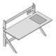 Rocholz Pack- und Arbeitstisch MODUL 5000 2000x1040x1330 mm mit integrierter Waage-3