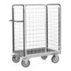 Rocholz Paketwagen 600 kg 1200x800 mit 4 Gitterwänden-1
