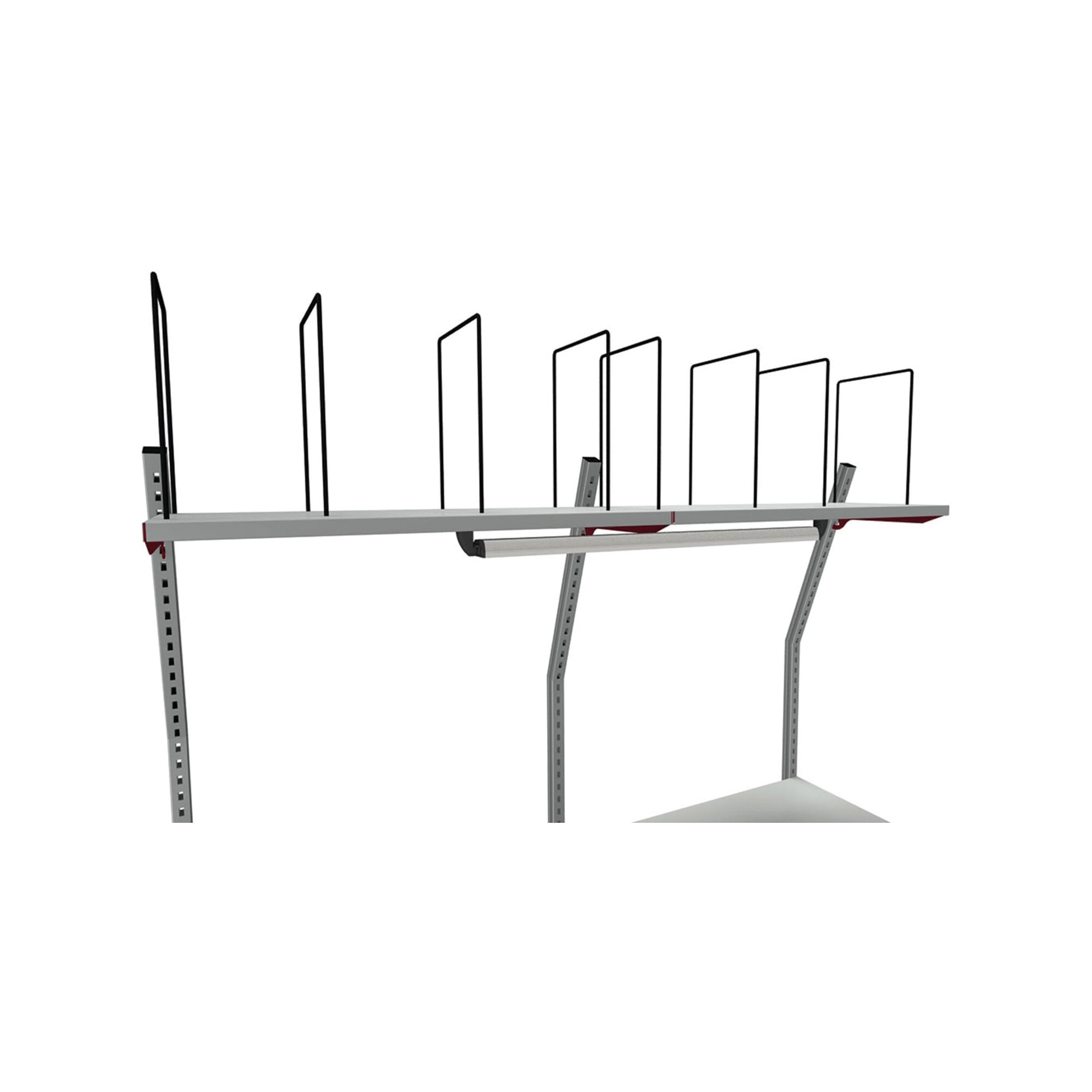 Rocholz SYSTEM FLEX Arbeitsplatzleuchte LED mit Dimmfunktion drehbar 21 W 903 LUX