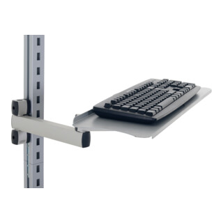 Rocholz Tastatur- und Mausablage mit Gelenkarm 640x728x120 mm