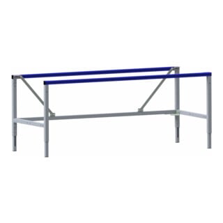 Rocholz Tischgestell M SYSTEM FLEX 2000x800x660-930 mm RAL9006/5010