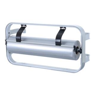 Rocholz Wandabroller STANDARD Rollenbreite 50 cm gezahnte Abreißschiene verchromt