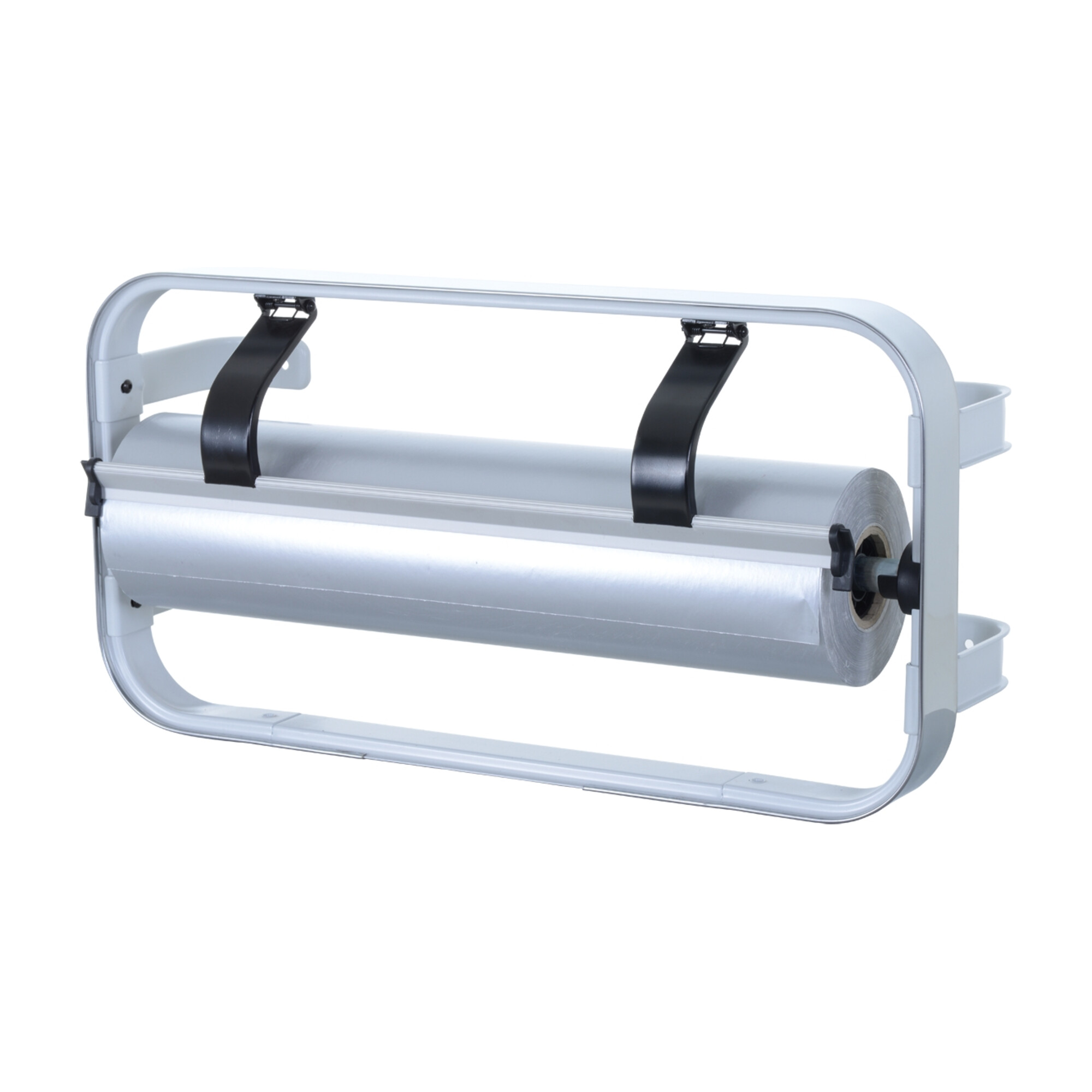 Rocholz Wandabroller STANDARD Rollenbreite 75 cm glatte Abreißkante verchromt