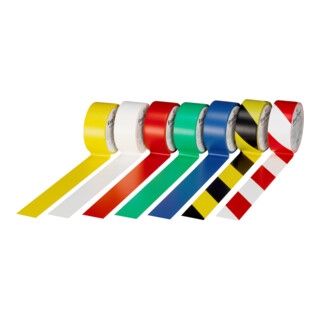 ROCOL Ruban de marquage au sol Easy Tape PVC rouge/blanc L33m I75mm