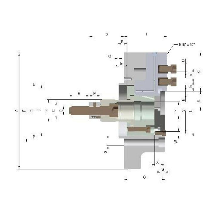 RÖHM Ausgleichsfutter KFD-200/3AF SV