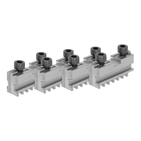 RÖHM Basisbekken, set 4-delig, gehard, klauwplaattype: 250 mm