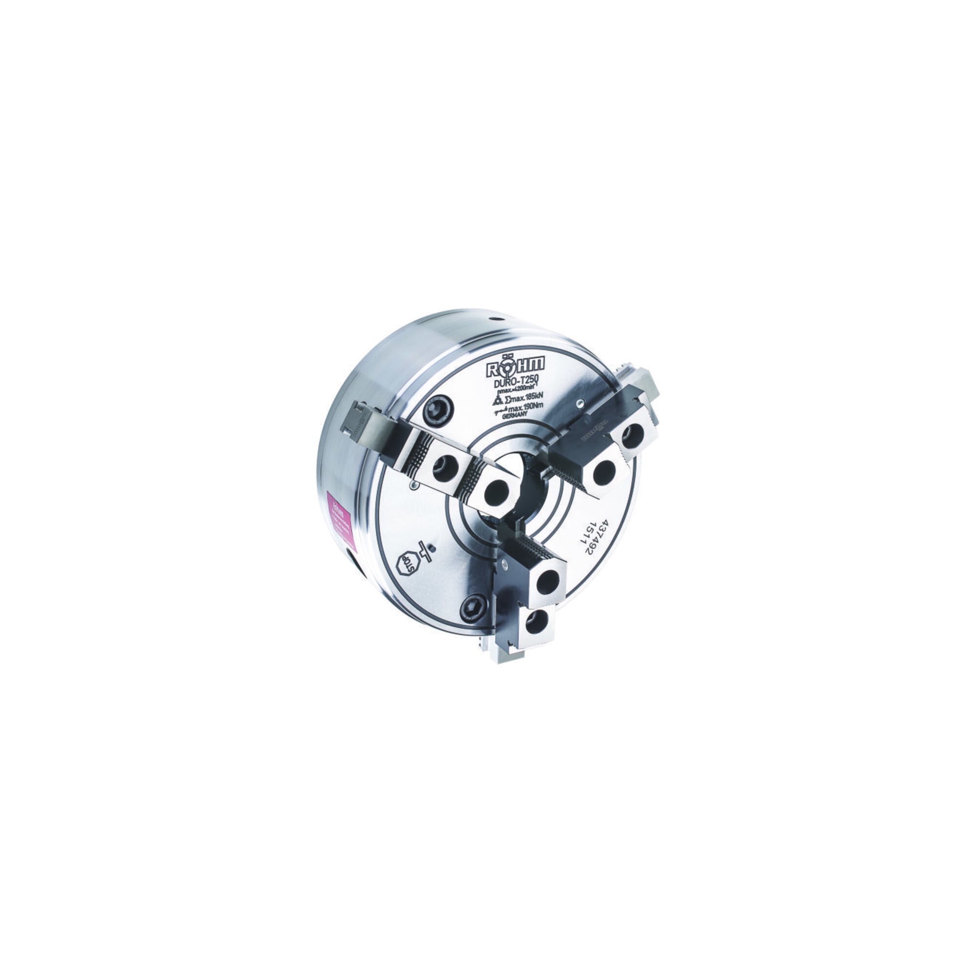 RÖHM DURO-T 500, KK 11, ISO702 1, Befestigung von vorn