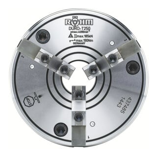 RÖHM DURO-T 500, KK 15, ISO702 2, Camlock, Grundbacken