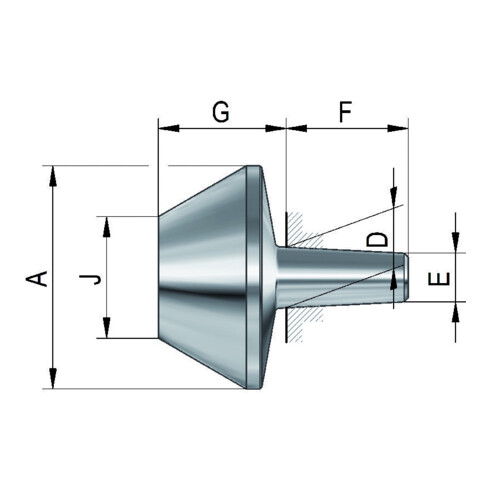 RÖHM Einsatz F.HOK K106AVP D45/25 60G