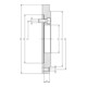 RÖHM FL. CAPTIS-M42-52 ISO702- AD180_H28,5_FD81_ZA125-2