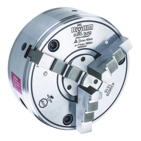 RÖHM Futter DURO-TA 200/3TA DB+BB Z ZA185 BH6,8
