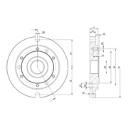 RÖHM Grundplatte D6350 200mm