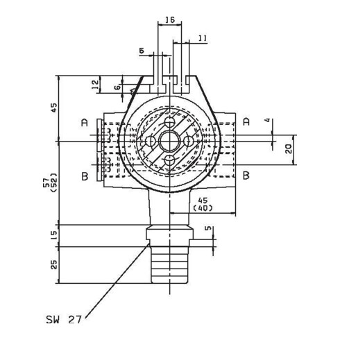 RÖHM Hydraulischer Vollspannzylinder OVS-85 SV