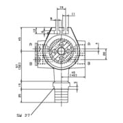 RÖHM Hydraulischer Vollspannzylinder OVS-200 SV-4