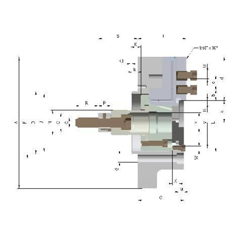 RÖHM Ausgleichsfutter KFD-250/3AF SV