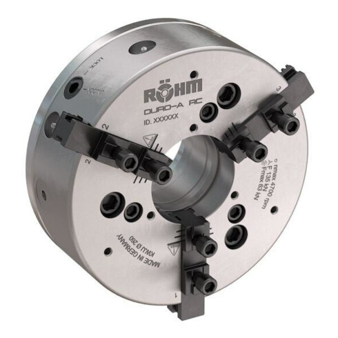 RÖHM Kraftspannfutter DURO-A RC 260/3 KK8 M90X1,5 FD81 KH32 BH8