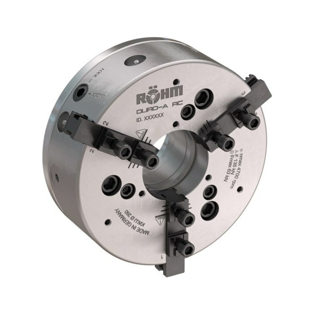 RÖHM Kraftspannfutter DURO-A RC 400/3 KK15 M138X2 FD128 KH34 BH9,3