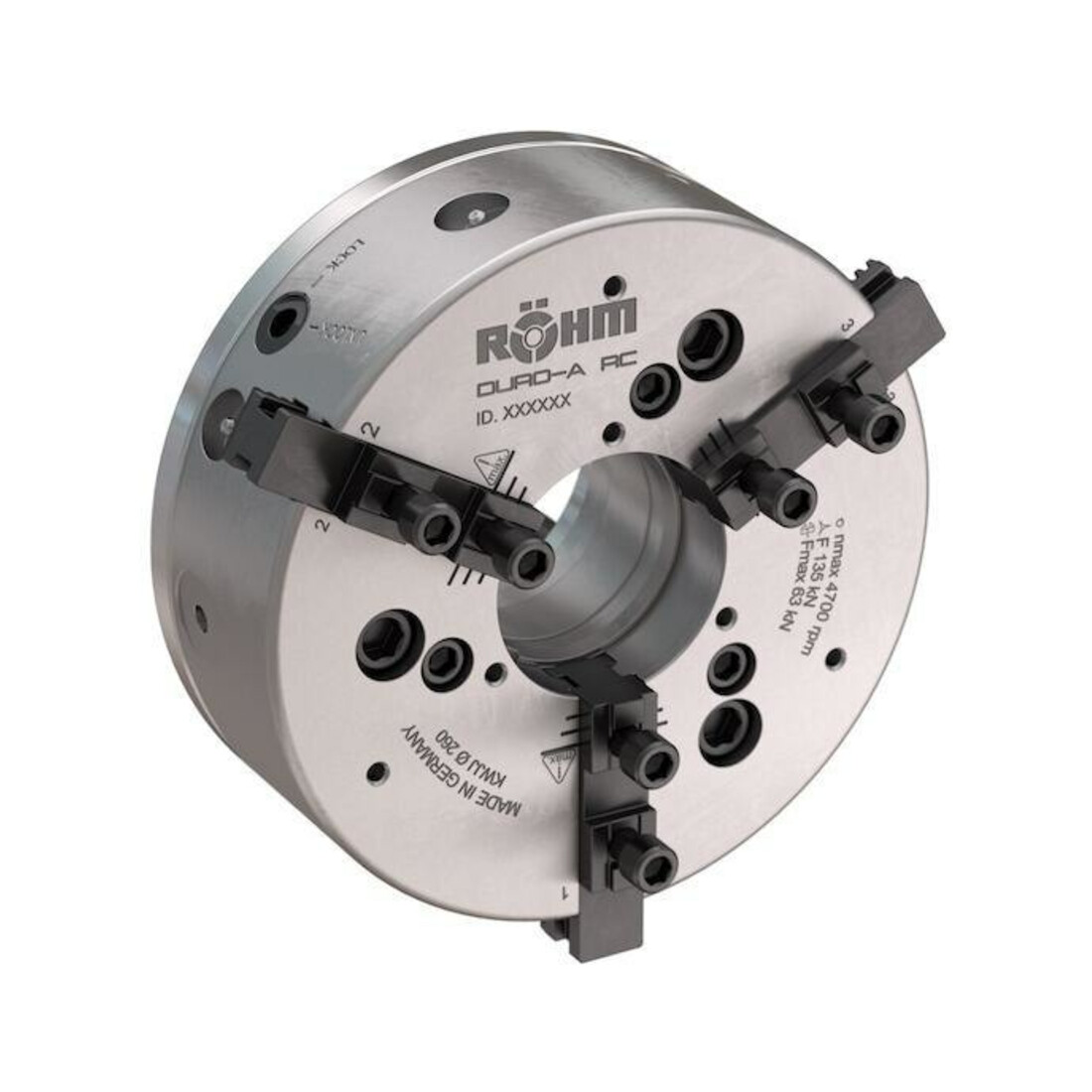 RÖHM Kraftspannfutter DURO-A RC 400/3 KK15 M138X2 FD128 KH34 BH9,3
