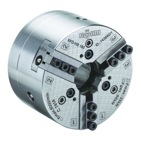 RÖHM Kraftspannfutter KFD- 250/3HS 1/16 K 8/26