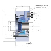 RÖHM Kraftspannfutter KFD- 315/3HE ZA300 FD121-5