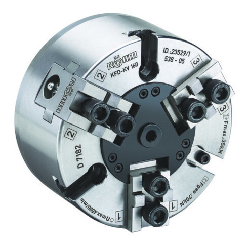 RÖHM Kraftspannfutter KFD- 85/3 KV ZA70