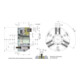RÖHM Kraftspannfutter DURO-A 254/3 1/16 702-1/6 M94X1,5 FD79 KH20,5BH5,5 24-4