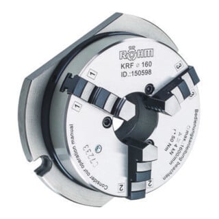RÖHM Kranzspannfutter KRF- 110/3GRDPLATT BB+DB