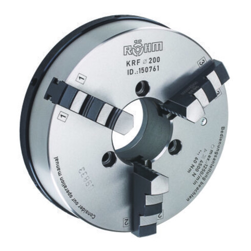 RÖHM Kranzspannfutter KRF- 200/3 ZA115 BB+DB