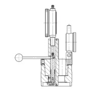 RÖHM Messlehre für Spannschrauben .10G HSK-B160 MP 80.00JS8