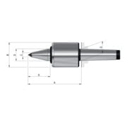RÖHM Mitlaufende Körnerspitze K755/66 MK5 60G-4
