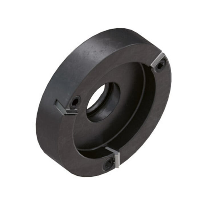 RÖHM Mitnehmerscheibe CoAE, mit HM-Platten Linkslauf, Arbeitsbereich-Ø: 51-100 mm