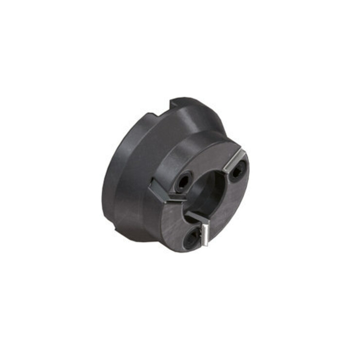 RÖHM Mitnehmerscheibe CoAE, mit HM-Platten Rechtslauf, Arbeitsbereich-⌀: 21-40 mm