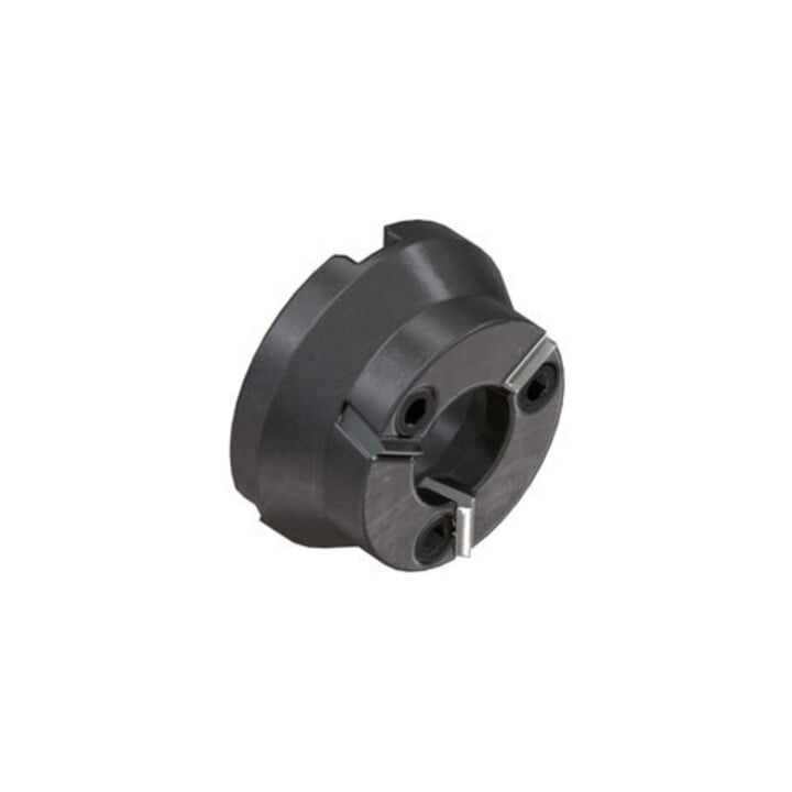 RÖHM Mitnehmerscheibe CoAE, mit HM-Platten Rechtslauf, Arbeitsbereich-⌀: 33-64 mm