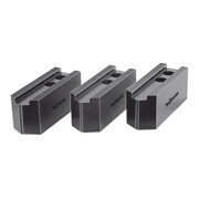 RÖHM Opzetbekkenset, 3-delig, klauwplaattype: 200 40 mm x 35 mm x 98 mm