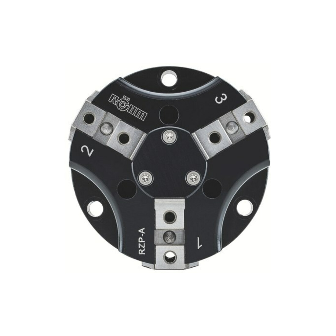 RÖHM Pneumatischer Zentrischgreifer .RZP-A1 LKR112 3xM8 KH14,5 BH13