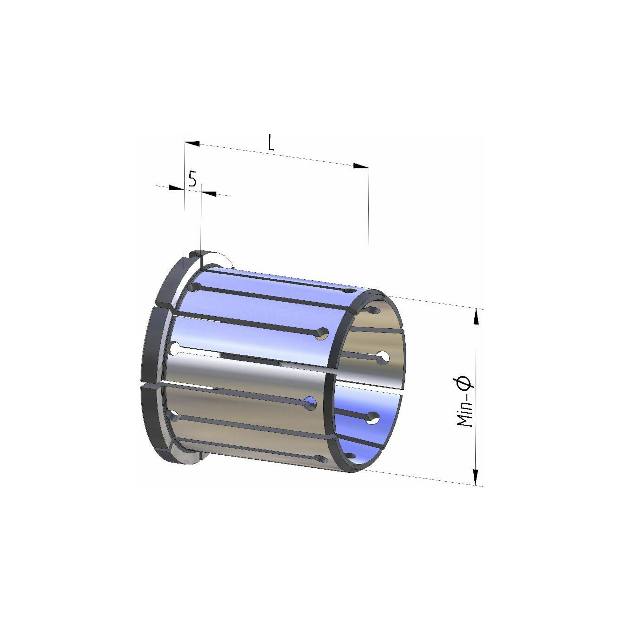 RÖHM R-Hülse KFR-05 SPK GL 55, D:53,7