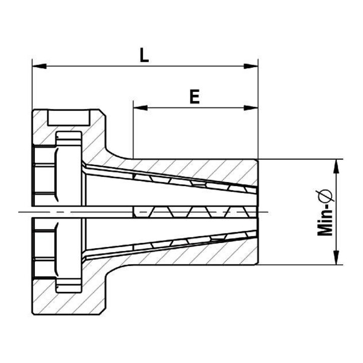 RÖHM Spannhülse AGILIS 04 Min-D 44