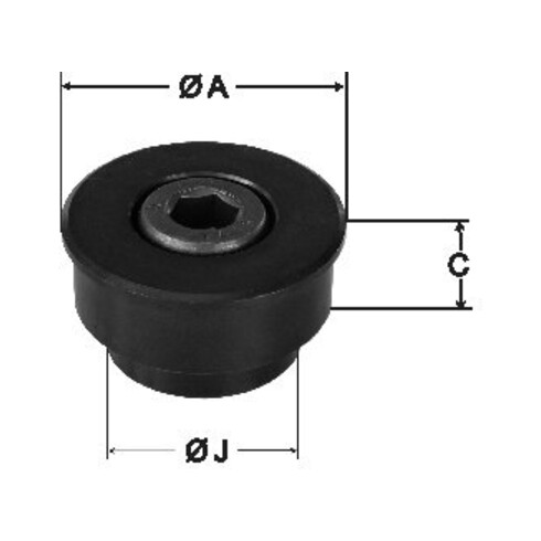 RÖHM Spannrolle KP RKE-160 Stück